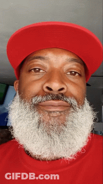 Man With Red Hat And White Beard GIF