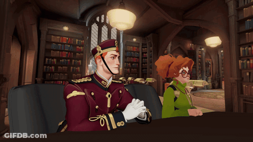 Man With Red Hat Number 8 GIF