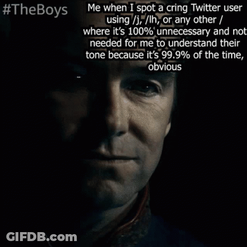Man With Red Lights From Eyes #Theboys GIF