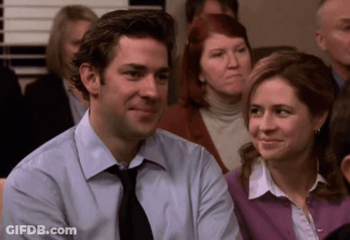 Man With Red Spot On Face GIF