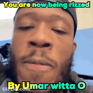 Man With Remote Saying #UmarDroneMafia Stand Up GIF