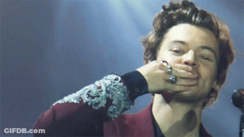 Man With Ring Covering Mouth GIF