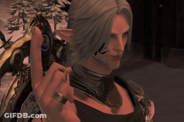 Man With Ring Pointing Up GIF