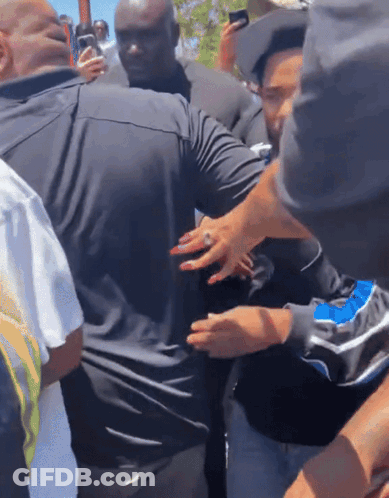 Man With Ring Reaching Out GIF