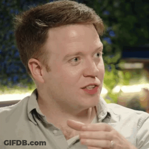 Man With Ring Talking GIF