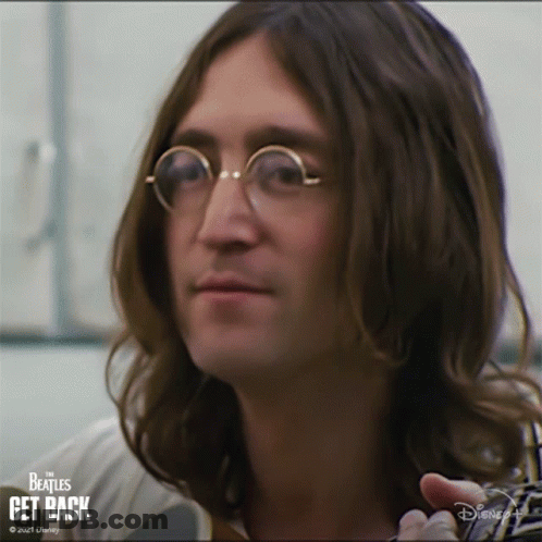 Man With Round Glasses And Beard GIF