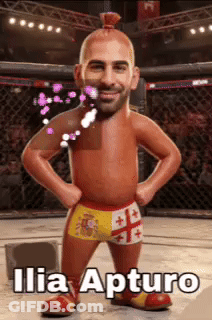 Man With Sausage On Head Ilia Apturo GIF