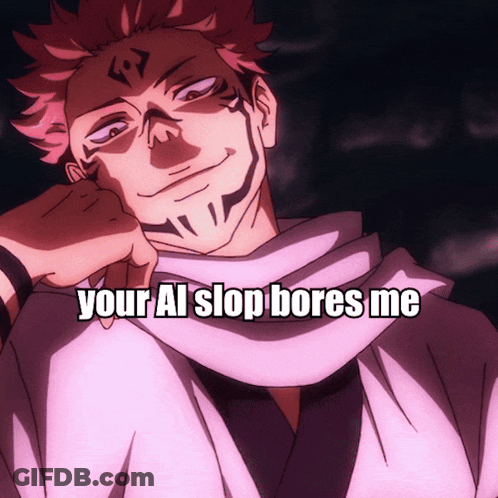 Man With Scarf Your Al Stop Bores Me GIF