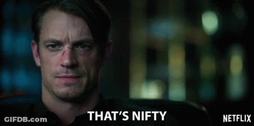 Man With Scratch On Face Says That's Nifty GIF
