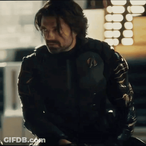 Man With Secretly Bucky Barnes Tumblr GIF
