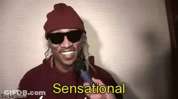 Man With Sensational On Face GIF