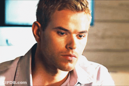 Man With Serious Expression GIF