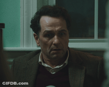 Man With Serious Expression GIF