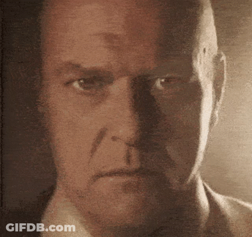 Man With Serious Look GIF