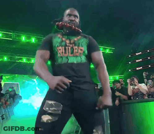 Man With Shirt Saying The Ruler GIF