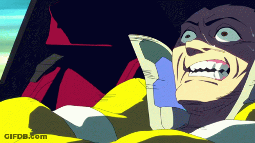 Man With Shocked Expression GIF