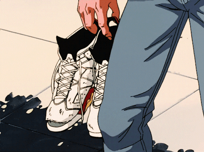 Man With Shoes Aesthetic PFP GIF