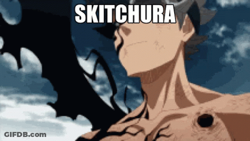 Man With Skitchura On Chest GIF