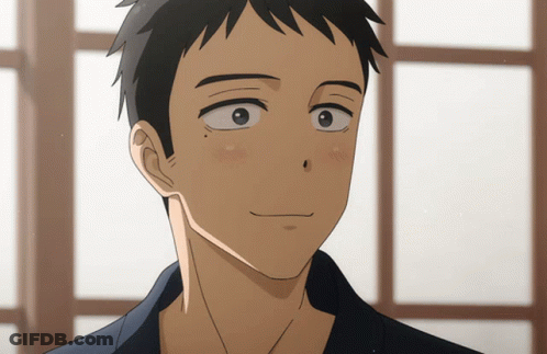 Man With Slight Smile GIF