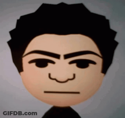 Man With Slight Smirk GIF