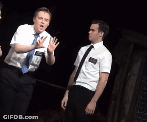 Man With Smith Name Tag On Stage GIF