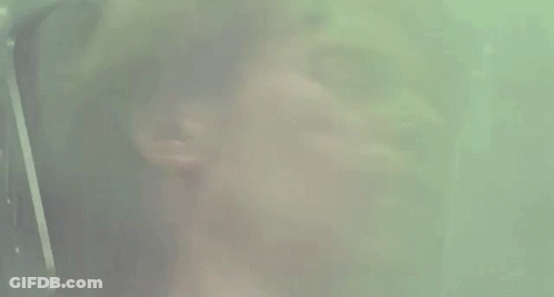 Man With Smoke Eyes And Helmet GIF