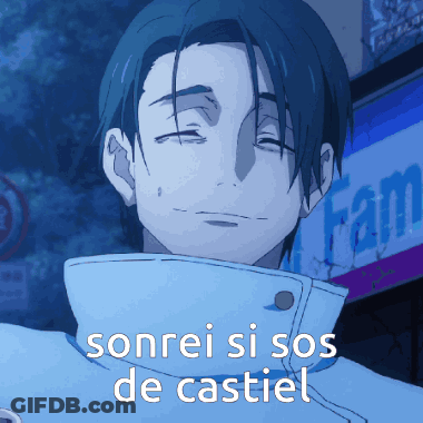 Man With Sonrei Si Sos De Castiel GIF