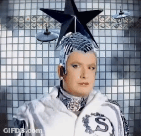 Man With Star On Helmet And S Jacket GIF
