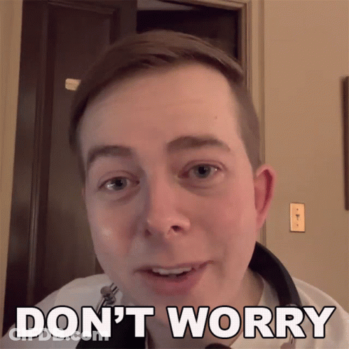 Man With Stethoscope Says Don't Worry GIF