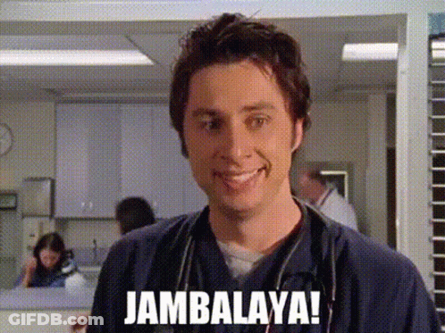 Man With Stethoscope Smiling Jambalaya GIF