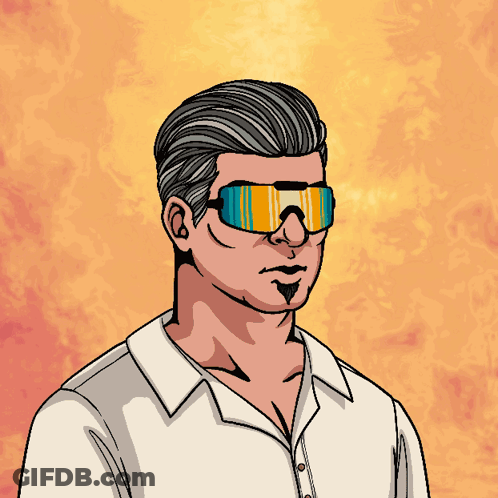 Man With Sunglasses And Beard GIF