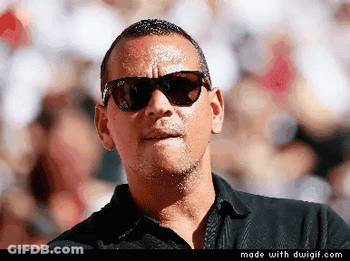Man With Sunglasses And Black Shirt Looking GIF