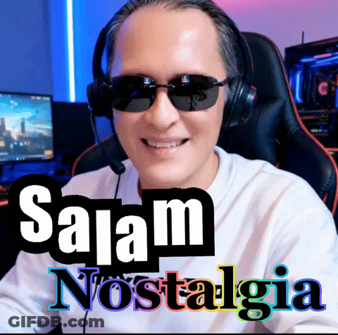 Man With Sunglasses And Headphones Saying Salam Nostalgia GIF