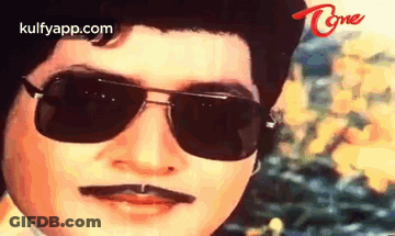 Man With Sunglasses And Mustache GIF