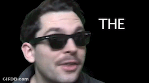 Man With Sunglasses And Mustache Making A Face GIF
