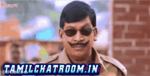 Man With Sunglasses And Mustache GIF