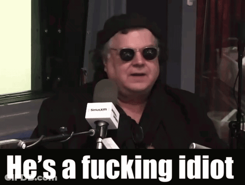 Man With Sunglasses And SiriusXM Microphone GIF