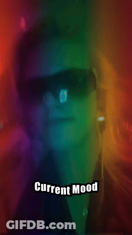 Man With Sunglasses Current Mood GIF