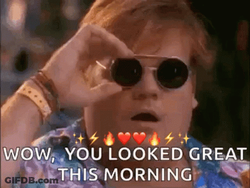 Man With Sunglasses Looking Through Binoculars GIF