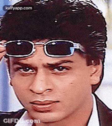 Man With Sunglasses On Forehead GIF