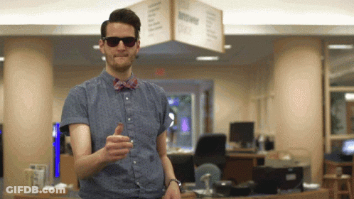Man With Sunglasses Thumbs Up GIF