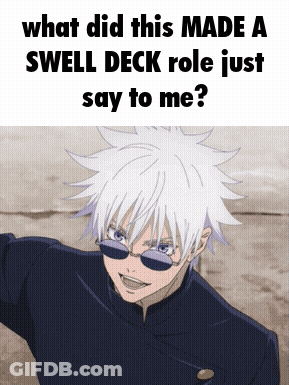 Man With Sunglasses What Did This Made A Swell Deck Role Just Say To Me GIF