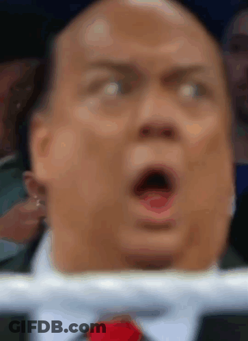 Man With Surprised Face GIF