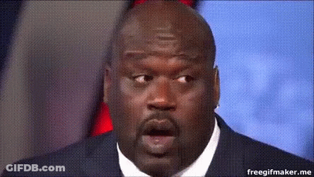 Man With Surprised Look GIF