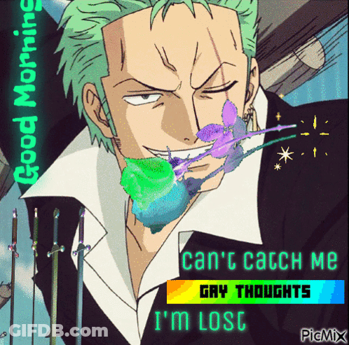 Man With Sword In Mouth Saying Can't Catch Me GIF