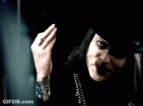 Man With Tattoo Giving Middle Finger GIF