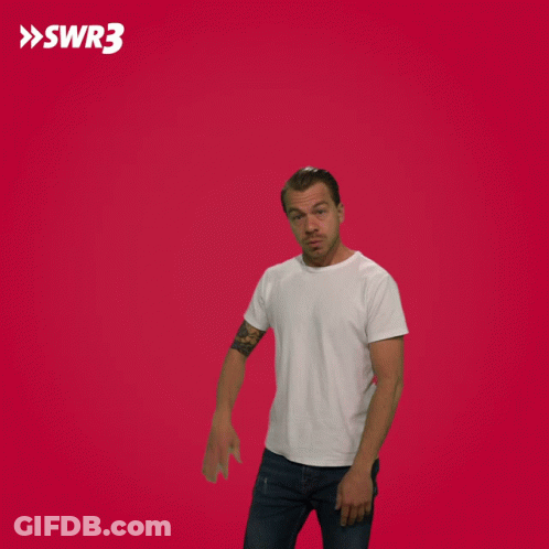 Man With Tattoo Raising Fist GIF
