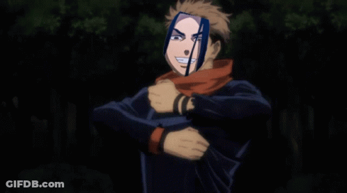 Man With Tattoos Holding Sword GIF