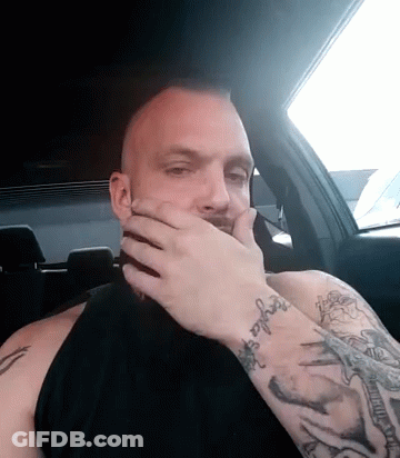 Man With Taylor Tattoo GIF