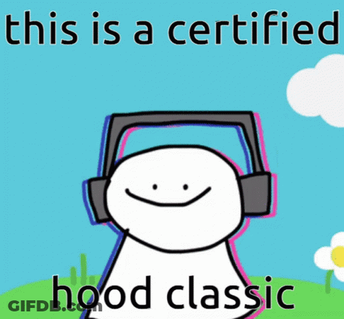 Man With Text The Hood Sycurity GIF